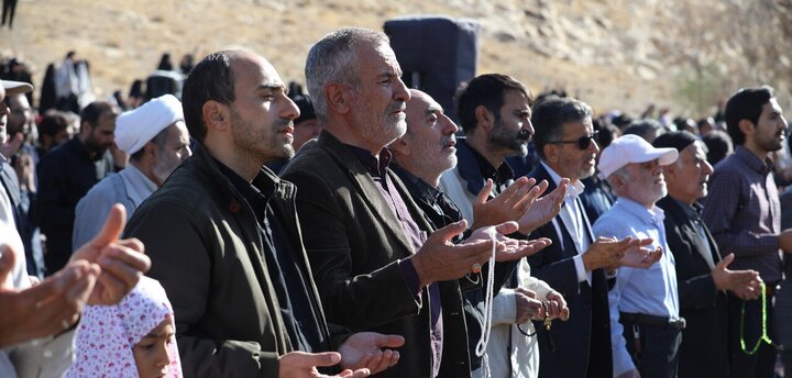 تصاویر/اقامه نماز باران در اراک