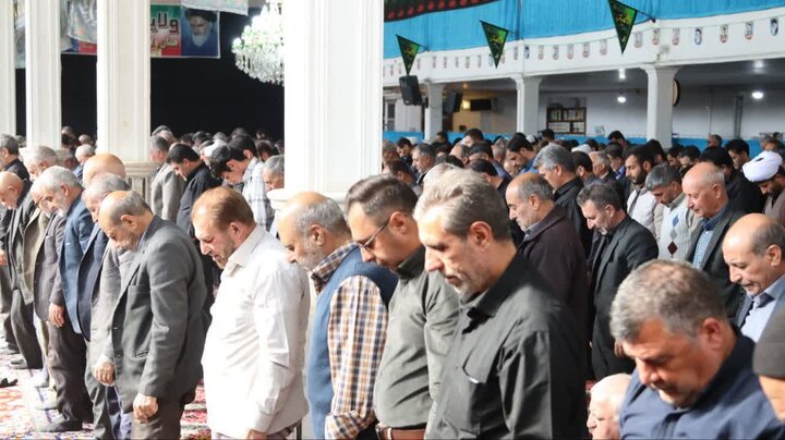 تصاویر/ اقامه نماز جمعه شهرستان شاهین دژ