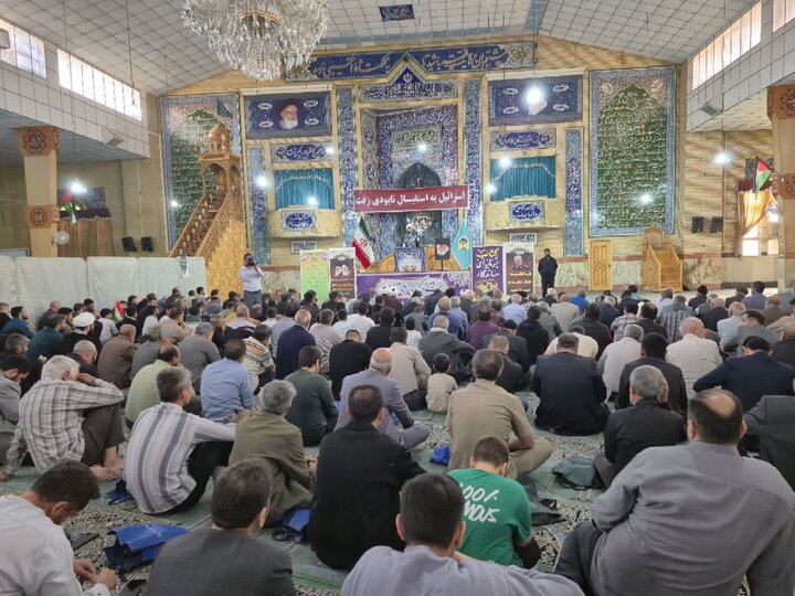 تصاویر/ نماز عبادی سیاسی جمعه در پاکدشت