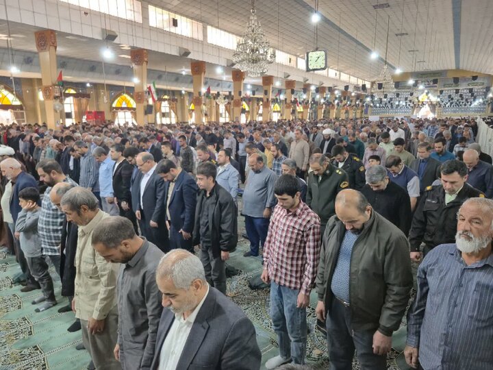 تصاویر/ نماز عبادی سیاسی جمعه در پاکدشت