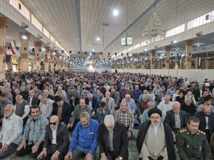 تصاویر/ نماز عبادی سیاسی جمعه در پاکدشت