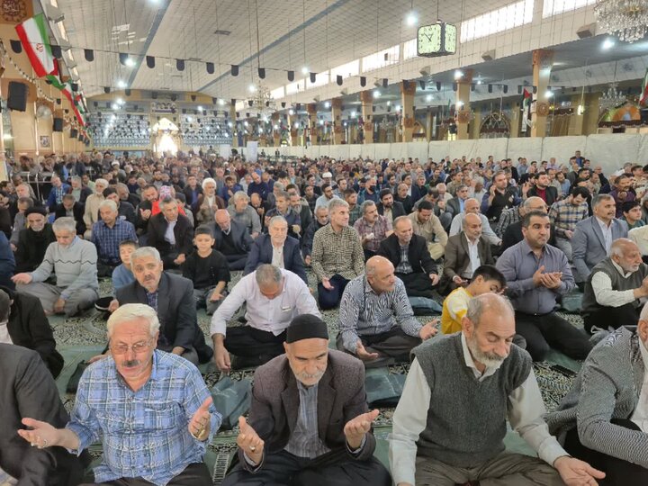 تصاویر/ نماز عبادی سیاسی جمعه در پاکدشت