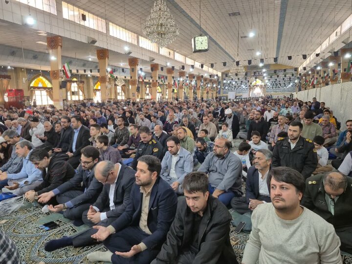 تصاویر/ نماز عبادی سیاسی جمعه در پاکدشت