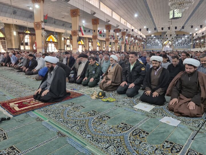 تصاویر/ نماز عبادی سیاسی جمعه در پاکدشت