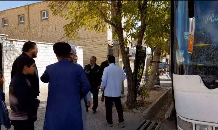 تصاویر/اعزام طلاب مدرسه علمیه امام صادق (ع) بیجار به زیارت حرم رضوی