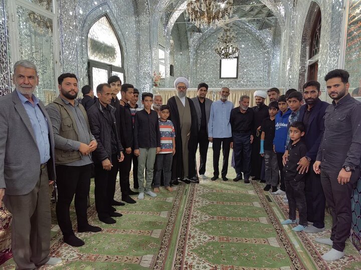 تصاویر/ اقامه نماز جمعه شهر شهداد