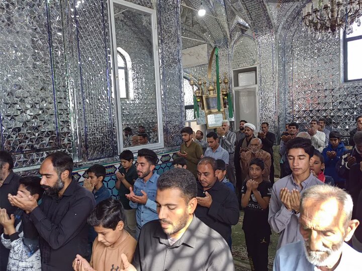 تصاویر/ اقامه نماز جمعه شهر شهداد