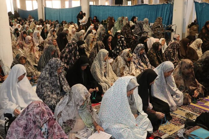 تصاویر / نماز جمعه شهر اقبالیه قزوین از نگاه دوربین