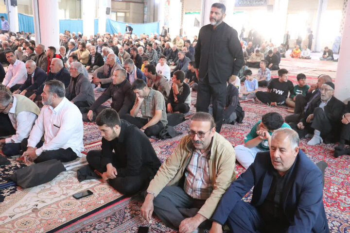 تصاویر / نماز جمعه شهر اقبالیه قزوین از نگاه دوربین