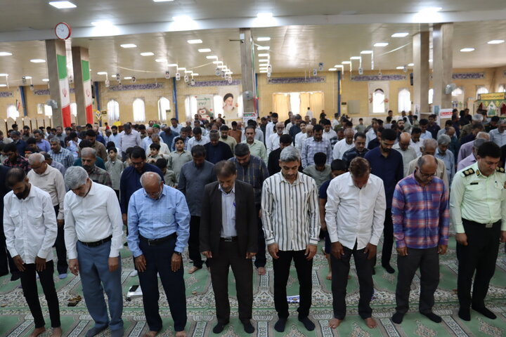 نمازجمعه بندر دیّر به روایت تصویر