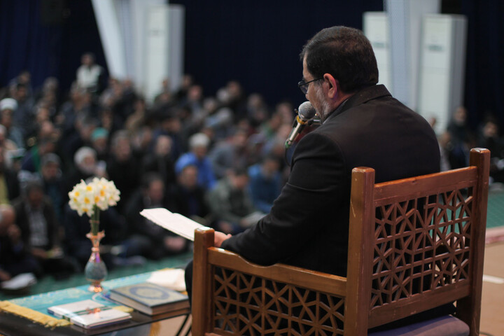 تصاویر| دعای ندبه در حسینیه جماران بیرجند