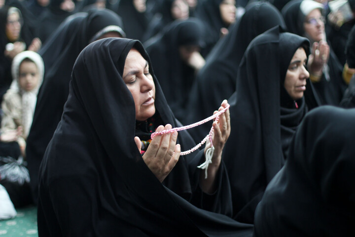 تصاویر| دعای ندبه در حسینیه جماران بیرجند