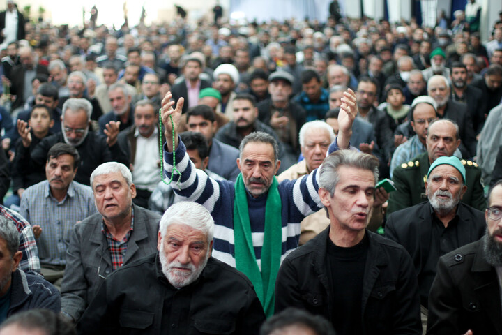 تصاویر| دعای ندبه در حسینیه جماران بیرجند