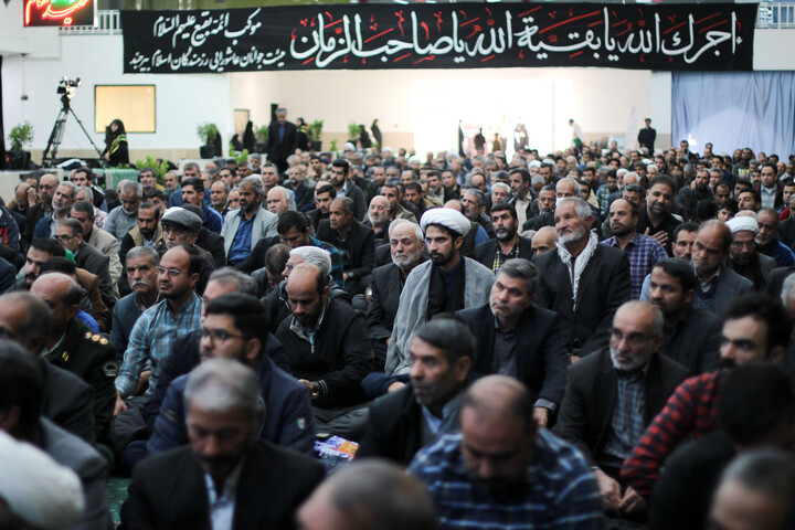 تصاویر| دعای ندبه در حسینیه جماران بیرجند