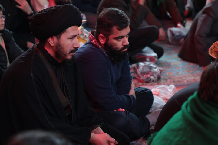 تصاویر/ مراسم عزاداری شهادت حضرت فاطمه زهرا(س)در حرم مطهر حضرت موسی مبرقع(ع)