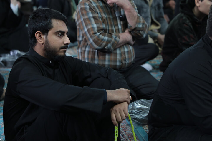 تصاویر/ مراسم عزاداری شهادت حضرت فاطمه زهرا(س)در حرم مطهر حضرت موسی مبرقع(ع)