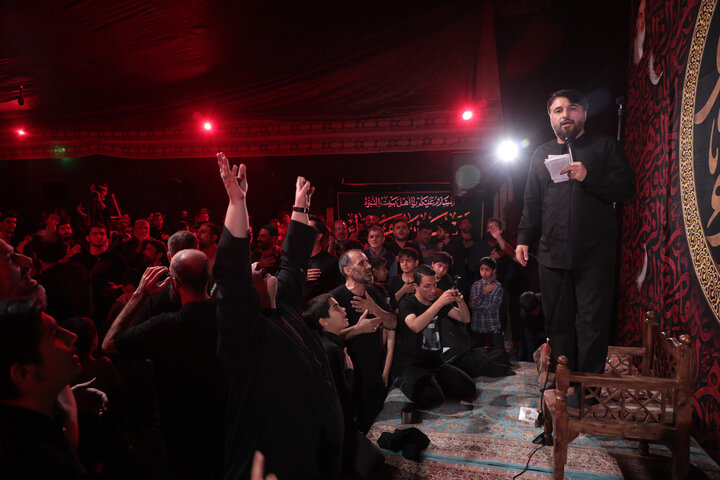 تصاویر/ مراسم عزاداری شهادت حضرت فاطمه زهرا(س)در حرم مطهر حضرت موسی مبرقع(ع)