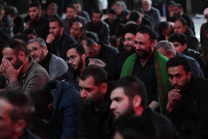 تصاویر/ مراسم عزاداری شهادت حضرت فاطمه زهرا(س)در حرم مطهر حضرت موسی مبرقع(ع)