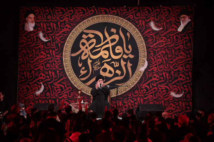 تصاویر/ مراسم عزاداری شهادت حضرت فاطمه زهرا(س)در حرم مطهر حضرت موسی مبرقع(ع)