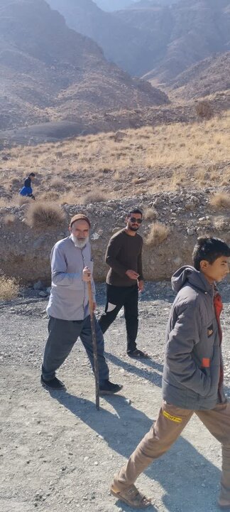 تصاویر/ کوهنوردی طلاب مدرسه علمیه آیت‌الله مدنی کاشانی(ره)