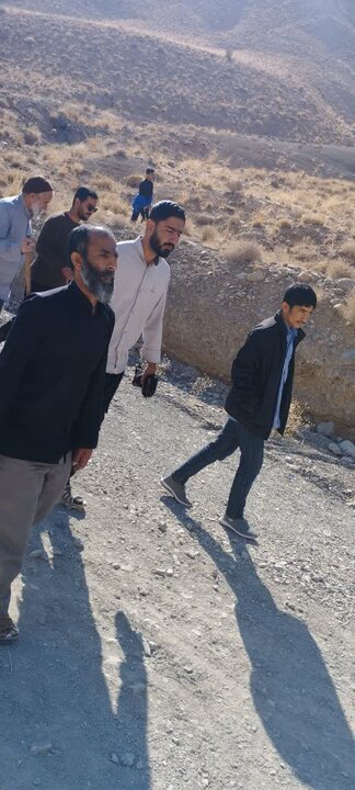 تصاویر/ کوهنوردی طلاب مدرسه علمیه آیت‌الله مدنی کاشانی(ره)