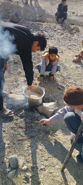 تصاویر/ کوهنوردی طلاب مدرسه علمیه آیت‌الله مدنی کاشانی(ره)