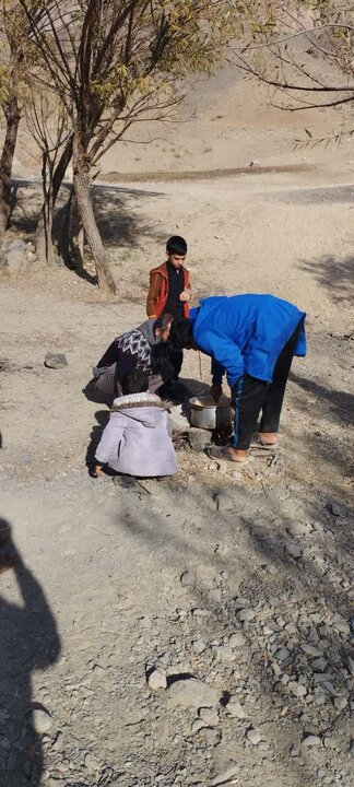 تصاویر/ کوهنوردی طلاب مدرسه علمیه آیت‌الله مدنی کاشانی(ره)