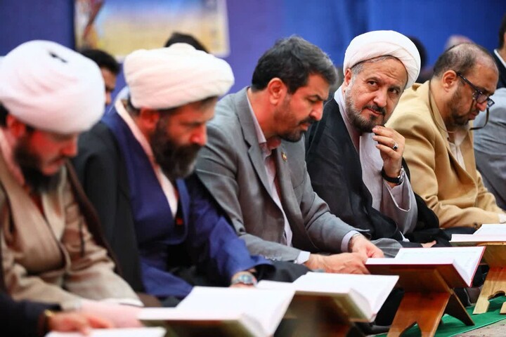 تصاویر /  بازدید رئیس کانون‌های فرهنگی هنری مساجد کشور از روند برگزاری مسابقات قرآنی مدهامتان در همدان