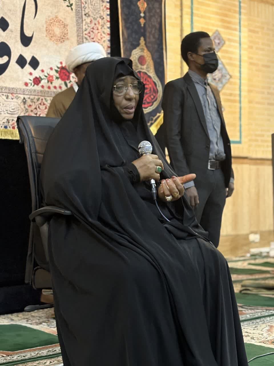 Umma Zeenah Ta gabatar da Jawabin Shahadar Sayyida Zahra (as) a Birnin Tehan