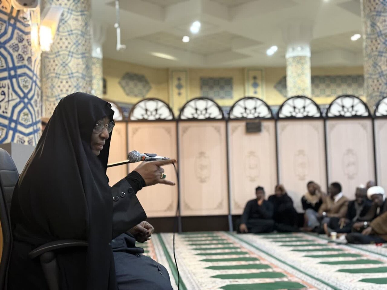 Umma Zeenah Ta gabatar da Jawabin Shahadar Sayyida Zahra (as) a Birnin Tehan