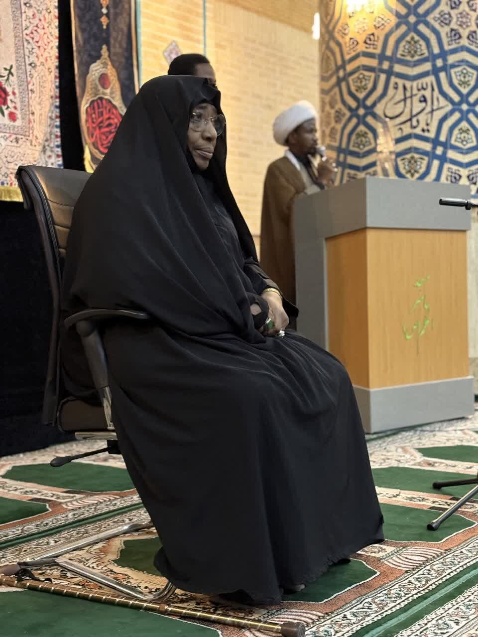 Umma Zeenah Ta gabatar da Jawabin Shahadar Sayyida Zahra (as) a Birnin Tehan