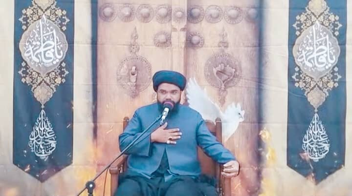 हज़रत ज़हरा का इमामत के हक़ में विरोध, बौद्धिक जागृति और ईश्वरीय अंतर्दृष्टि है: मौलाना मंज़ूर नक़वी