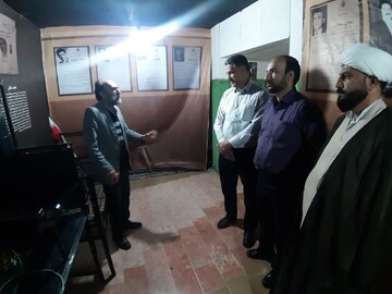 بازدید مسئول دفتر نمایندگی ولی فقیه در بسیج امام رضا (ع) از اردوی دانش آموزان +تصاویر