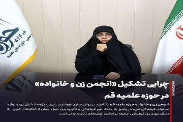 عکس نوشت| چرایی تشکیل «انجمن زن و خانواده» در حوزه علمیه قم