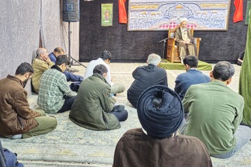 تصاویر/ درس اخلاق آیت‌الله محمود رجبی