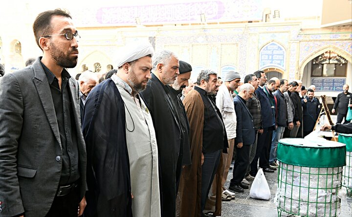 تصاویر/ مراسم تشییع و خاکسپاری پیکر ذاکر پیشکسوت اهل بیت(ع)