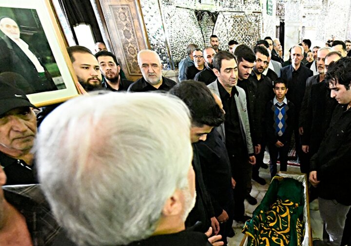 تصاویر/ مراسم تشییع و خاکسپاری پیکر ذاکر پیشکسوت اهل بیت(ع)