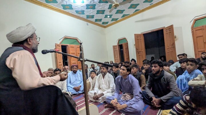 ایام عزائے فاطمیہ عظیم درسگاہ، مولانا صابر حسین الحسینی