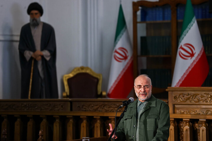 تصاویر/ گرامیداشت روز کتاب، کتابدار و کتابخوانی با حضور قالیباف