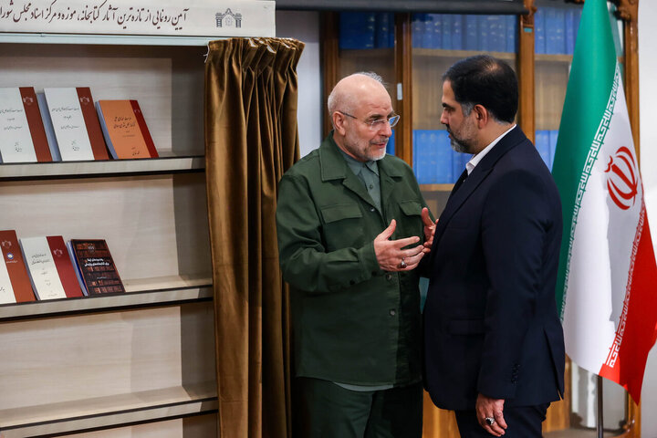 تصاویر/ گرامیداشت روز کتاب، کتابدار و کتابخوانی با حضور قالیباف