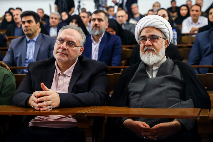 تصاویر/ گرامیداشت روز کتاب، کتابدار و کتابخوانی با حضور قالیباف