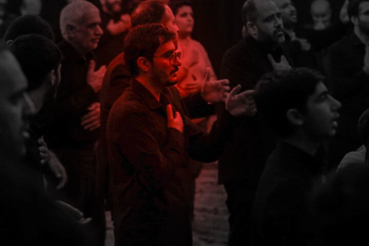 تصاویر/ برگزاری مراسم دهه اول فاطمیه هیئت رزمندگان اسلام یزد