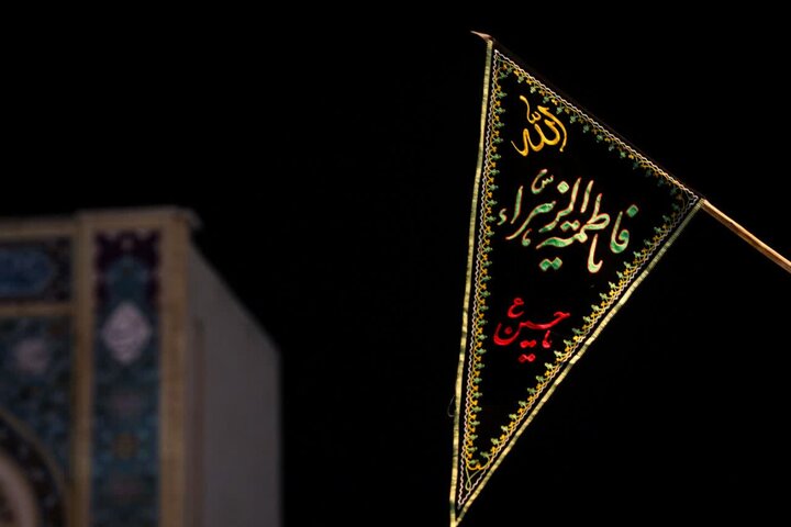 تصاویر/ برگزاری مراسم دهه اول فاطمیه هیئت رزمندگان اسلام یزد