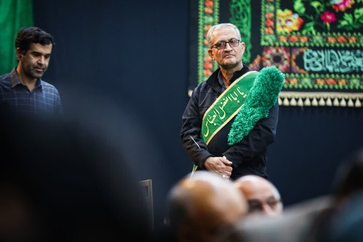 تصاویر/ برگزاری مراسم دهه اول فاطمیه هیئت رزمندگان اسلام یزد