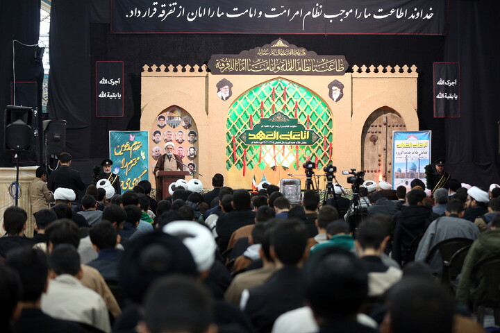 تصاویر/ همایش طلاب جدیدالورود حوزه علمیه قم