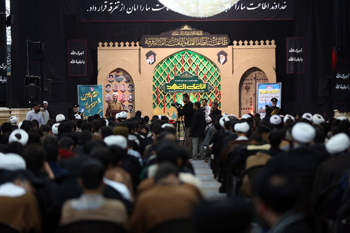 تصاویر/ همایش طلاب جدیدالورود حوزه علمیه قم