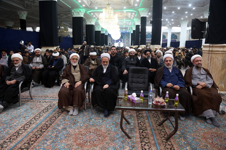 تصاویر/ همایش طلاب جدیدالورود حوزه علمیه قم