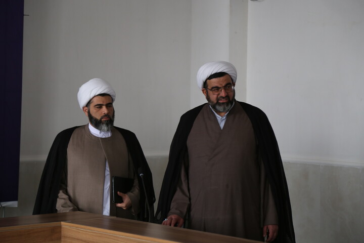 تصاویر/بازدید مدیر برنامه و بودجه دفتر برنامه‌ریزی و نظارت حوزه‌های علمیه از ساختمان حضرت بقیه الله الاعظم(عج)مدیریت حوزه علمیه خوزستان