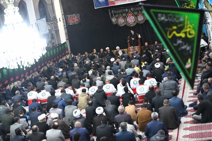 تصاویر/ مراسم سوگواری ایام فاطمیه در شاهین دژ