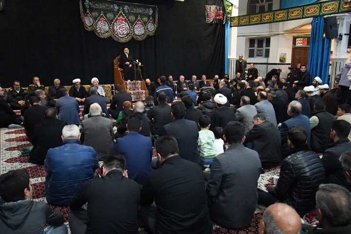 تصاویر/ مراسم سوگواری ایام فاطمیه در شاهین دژ